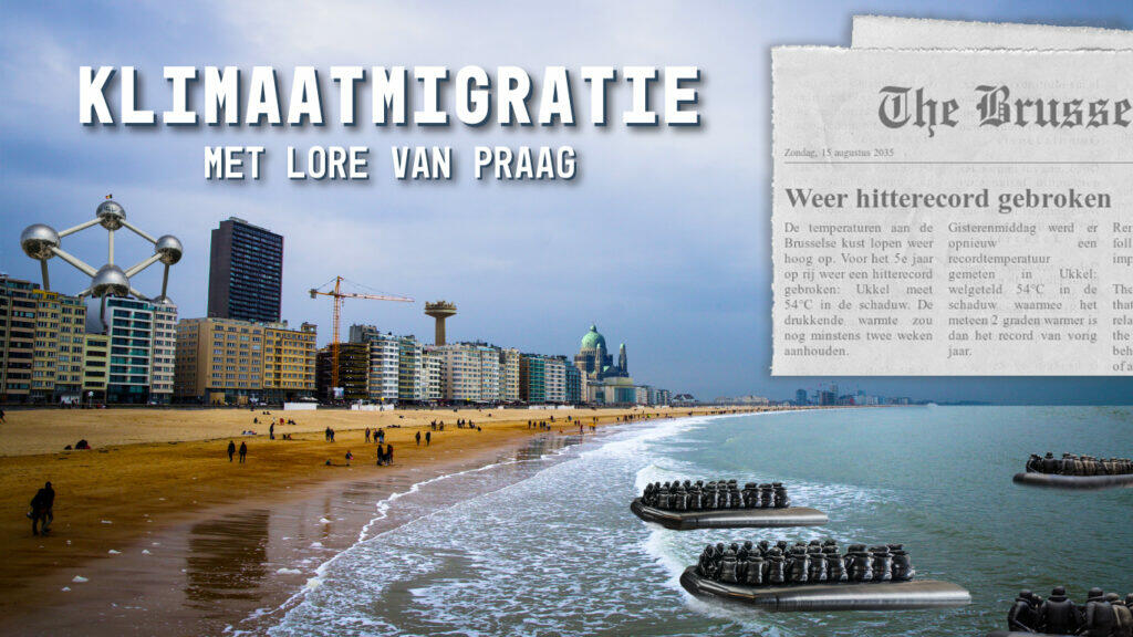 ’t Vrije Brein gaat live: Klimaatmigratie met Lore Van Praag