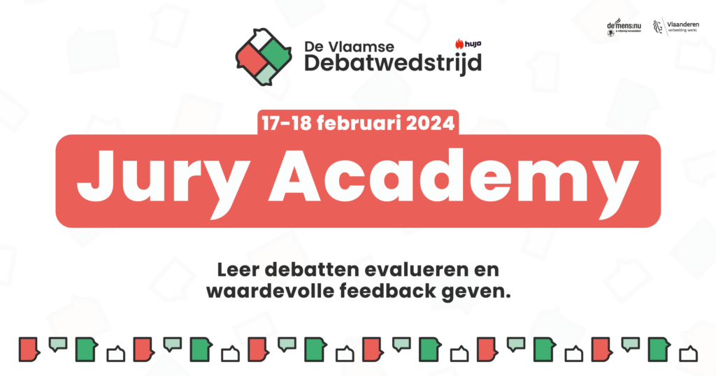 De Vlaamse Debatwedstrijd presenteert: Jury Academy