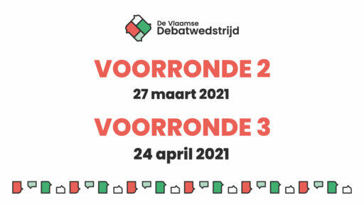 Nieuwe online voorrondes van De Vlaamse Debatwedstrijd gepland!